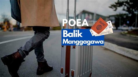 poea online services balik-manggagawa|POEAOnlineServices.